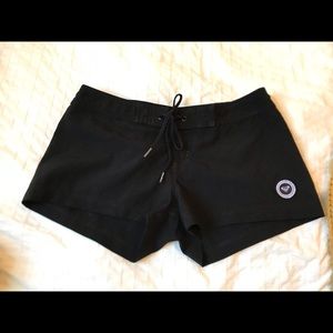 Black Roxy board shorts